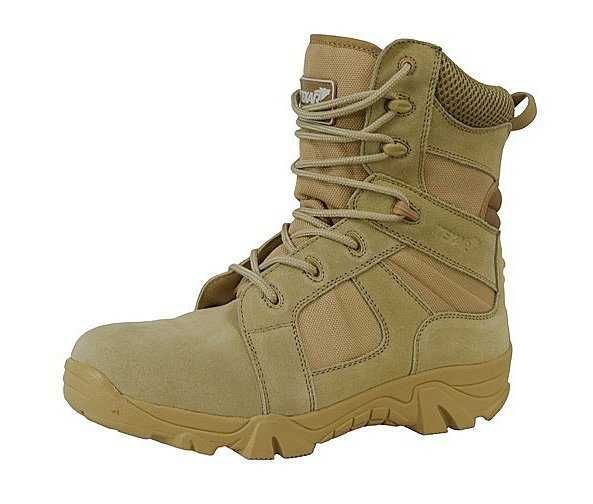 Buty Taktyczne Stinger Khaki Zip Texar r.43