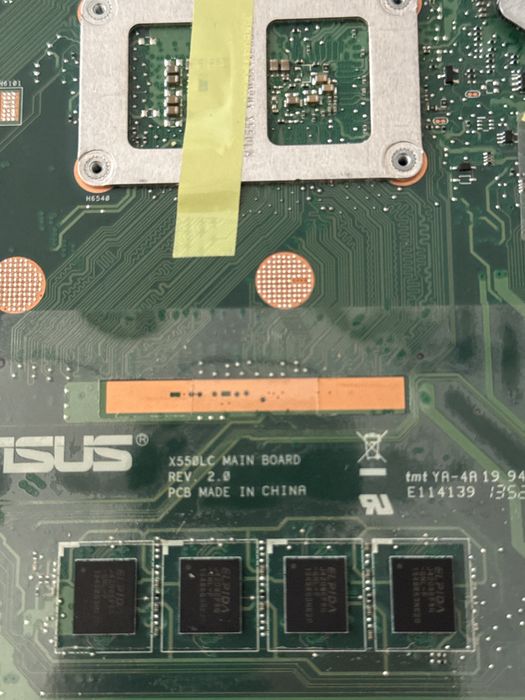 Płyta główna asus x550LC