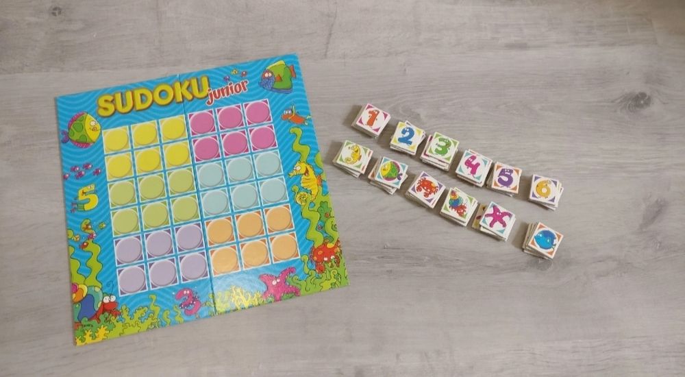 Conj. jogos educativos infantis | Sudoku Júnior + O Ciclo da Valormed