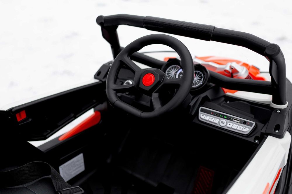 MOCNY UTV Quad 4X45 watna akumulator LED-Y pilot skóra auto samochód