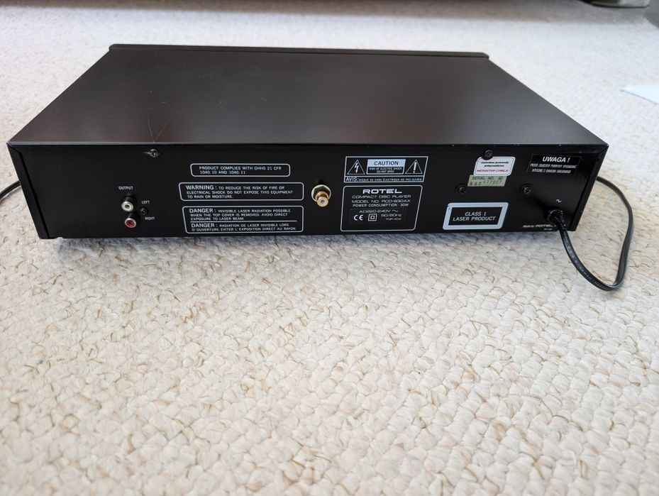 ROTEL RCD-930AX Tuning Darek Kulesza DARKUL