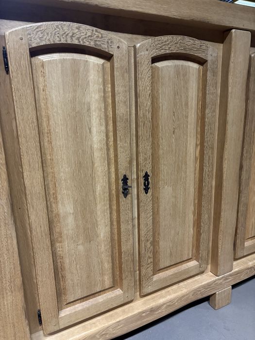 Zestaw mebli sypialnianych,szafa+toaletka+szafki nocne i łóżko dębowa