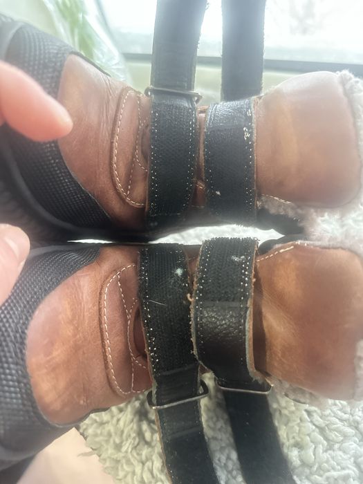 Сапожки шкіряні на овчині