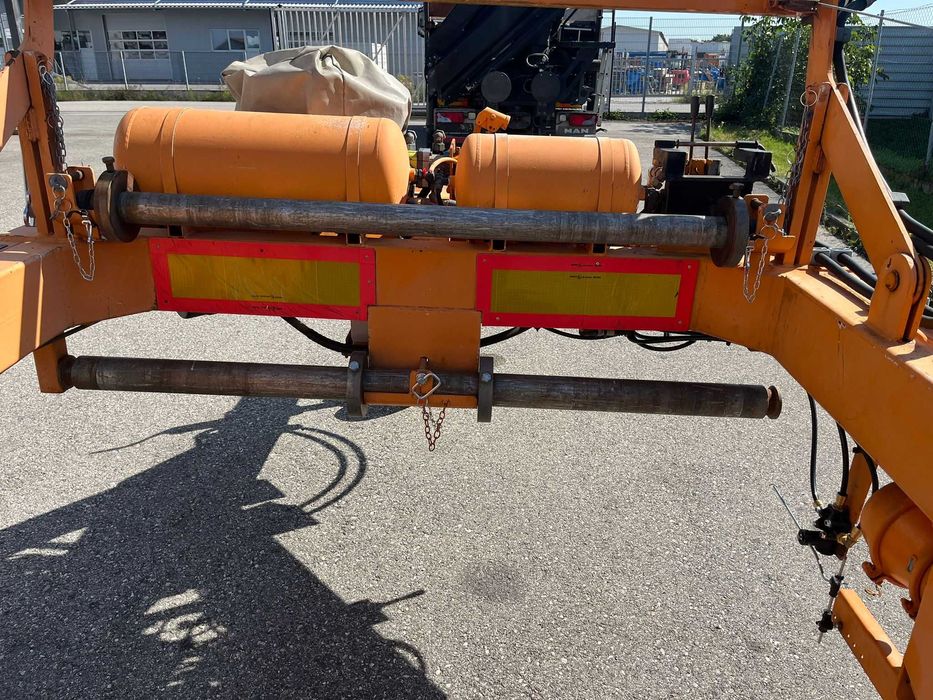 Przyczepa kablowa SANTER T6080 6t z pełnym hyd napędem, 80 km/h rej PL