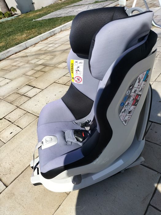 Cadeira auto com rotação 360° e isofix