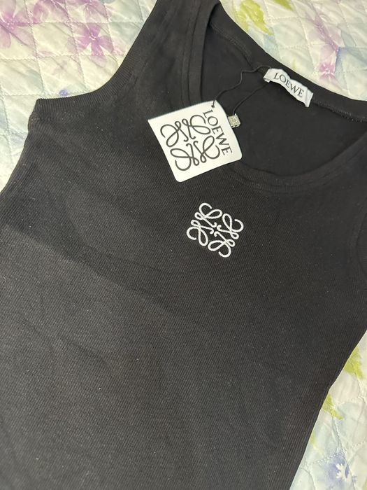 Top Loewe preto tamamho S