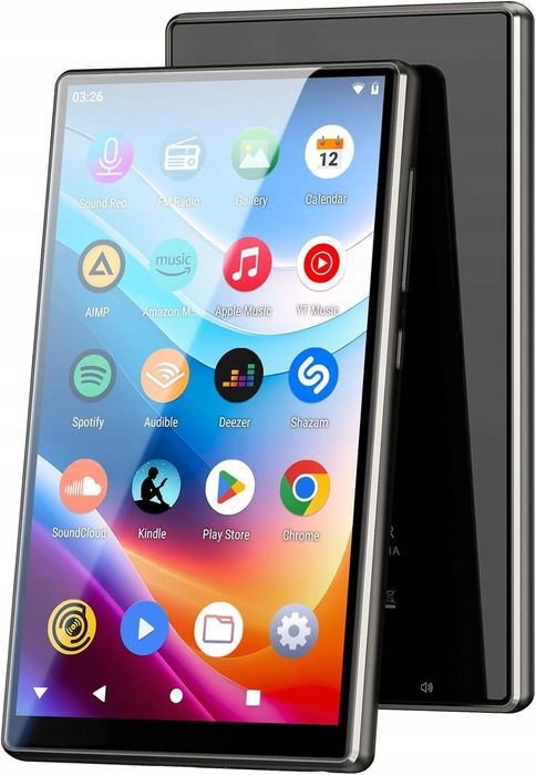 outlet odtwarzacz mp3 wifi bluetooth 80gb android 1080p ips hifi opis