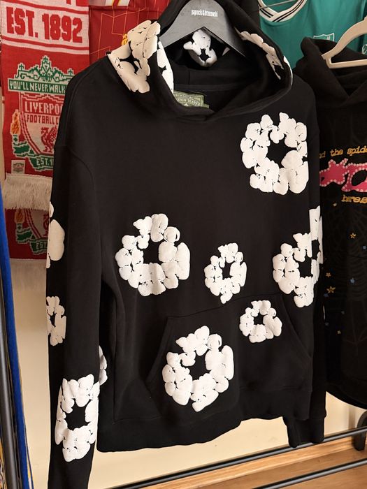 Bluza Czarna kwiaty tears