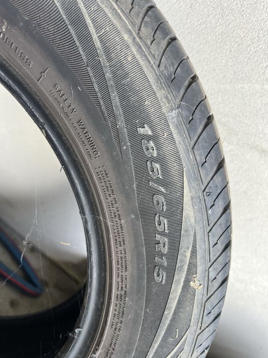 3 Opony 185/65/R15 Letnie 37 tydz 20 rok