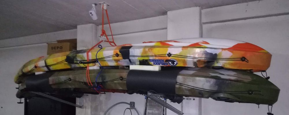 Kayaks Tandem Galaxy Kayaks como novos