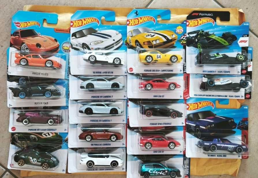 Hot Wheels Novos Selados | Ferrari | Porsche | F1 |
