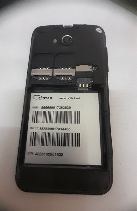 Telemóvel e Star Smart Fone X40 (peças)