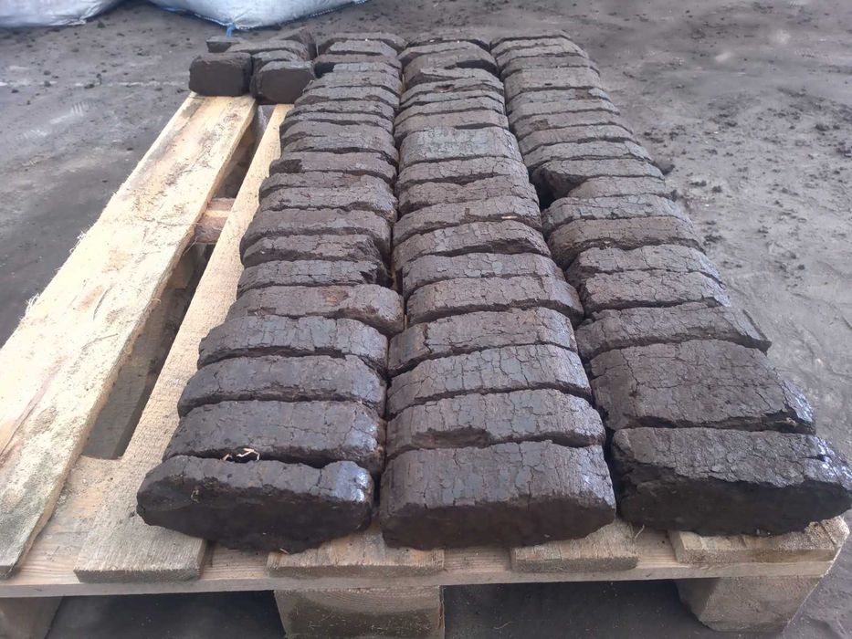 Torf, Torfowy brykiet, brykiet torfowy, brykiet