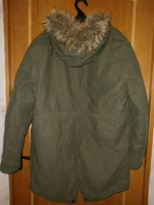 Куртка парка fishtail Cedar Wood, олива, разм. L, наш 54. ПОГ-62 см
