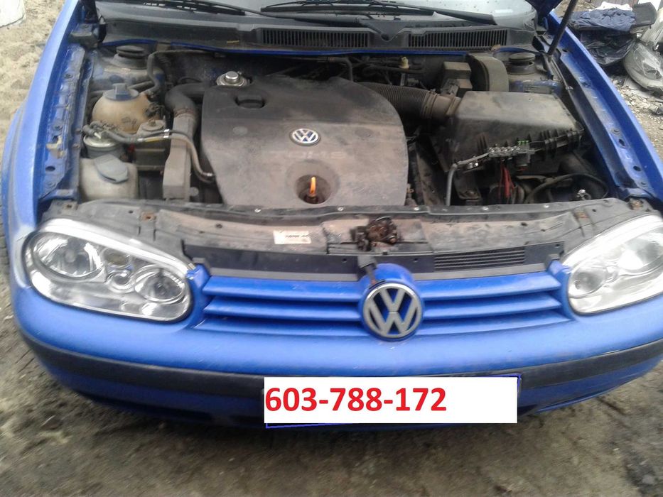 Klapa Tył Tylna VW Golf 4 IV HB Niebieska Zielona Zderzak 3D 5D Lampa