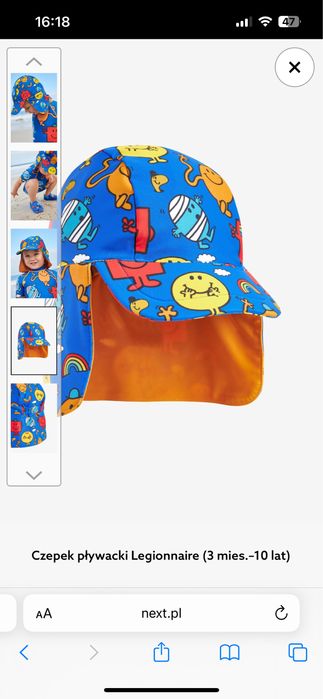 Czapka do wody NEXT