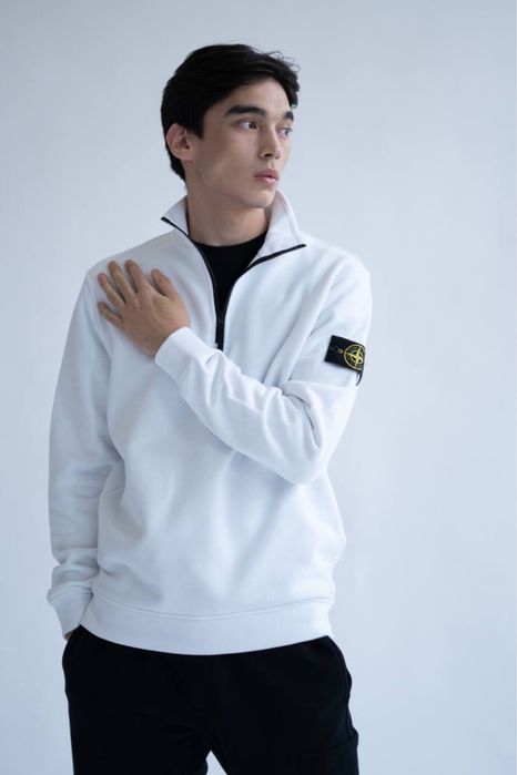 Мужской зип свитшот кофта стон айленд stone island