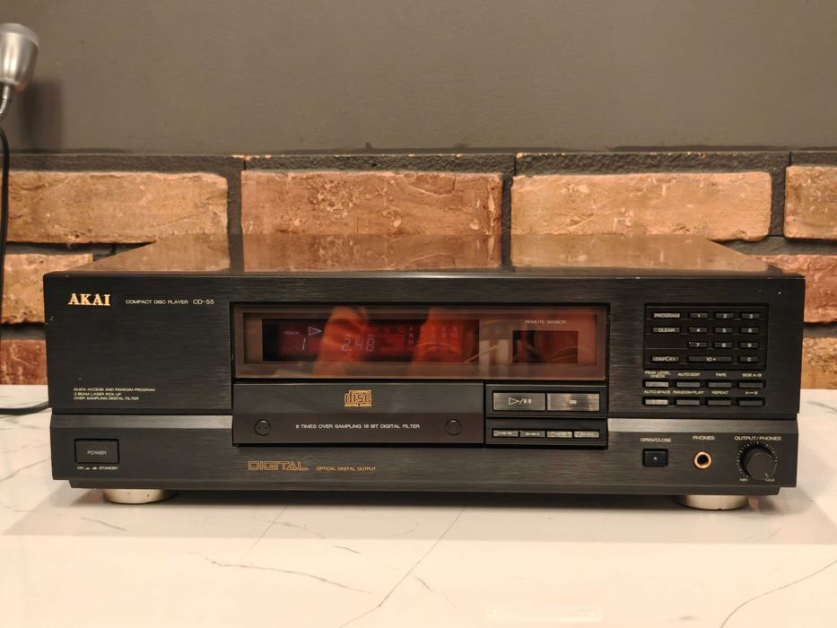 AKAI CD-55 ! Bardzo ciekawy odtwarzacz CD