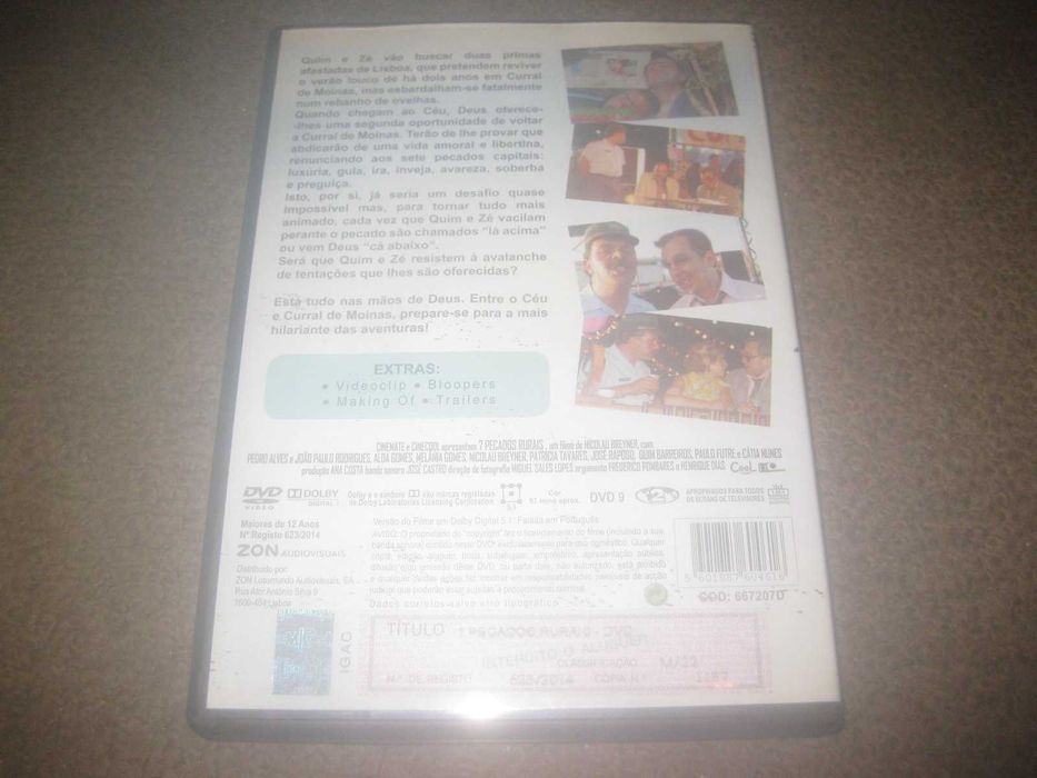 DVD "7 Pecados Rurais" com João Paulo Rodrigues64751014493697121