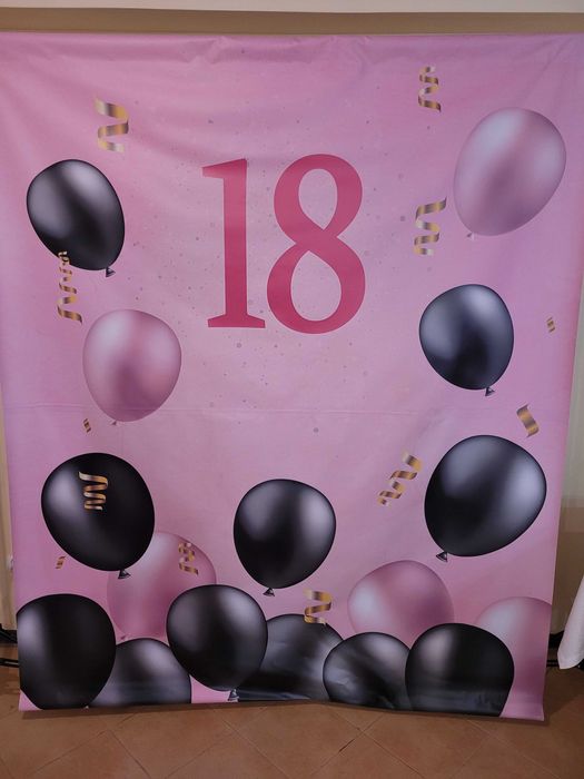 Tło fotograficzne na "18"