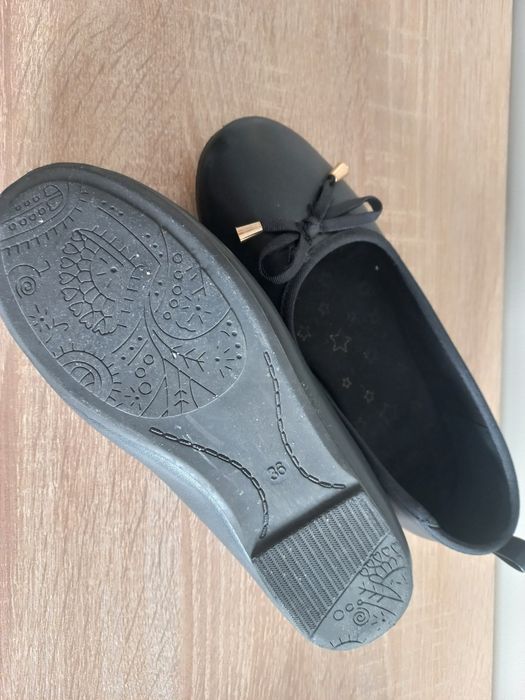 Czarne baleriny Smyk cool club