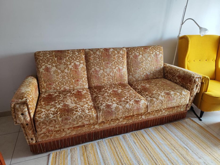 Sofá Cama Vintage Anos 50