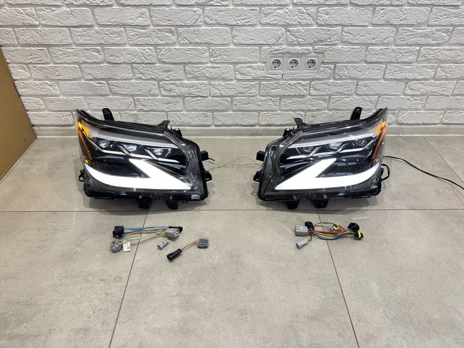 Фары Lexus Gx 460 стиль рест 2020+ для Лексус gx 460 2013-2019