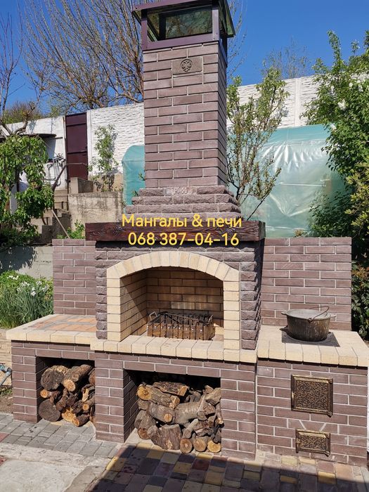 Печи, мангалы. Кладка кирпича, газобетона. Ремонт печей,чистка дымохов