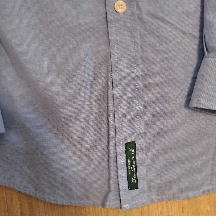 Koszula chłopięca niebieska elegancka