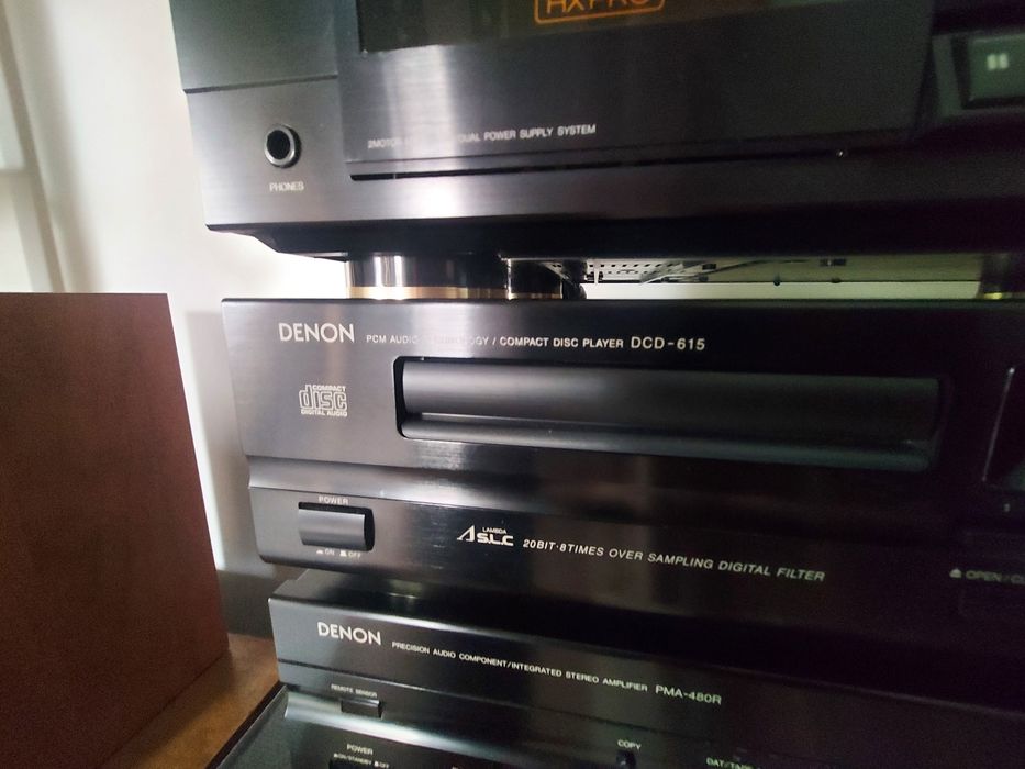 Denon wzmacniacz PMA480R tuner deck cd lata 90