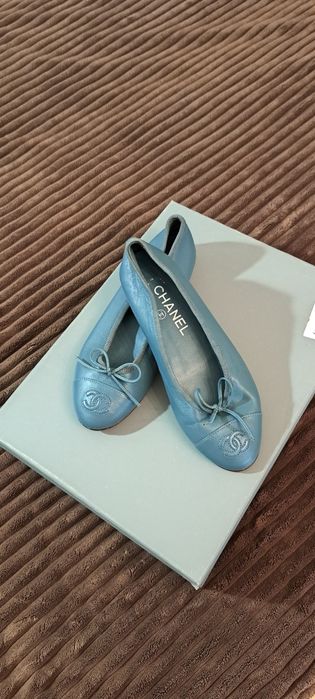 Балєтки жіночі шкіряні від CHANEL, 35 розмір