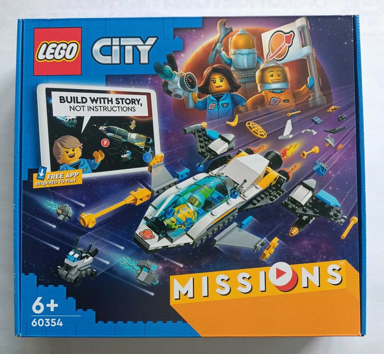 LEGO CITY missions Wyprawy badawcze statkiem marsjańskim (60354)