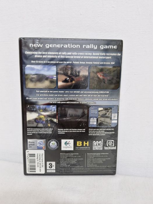 Gra PC cd-rom retro vintage wyścigowa XR xpand rally