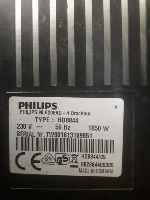 Express saeco HD8844 uszkodzony