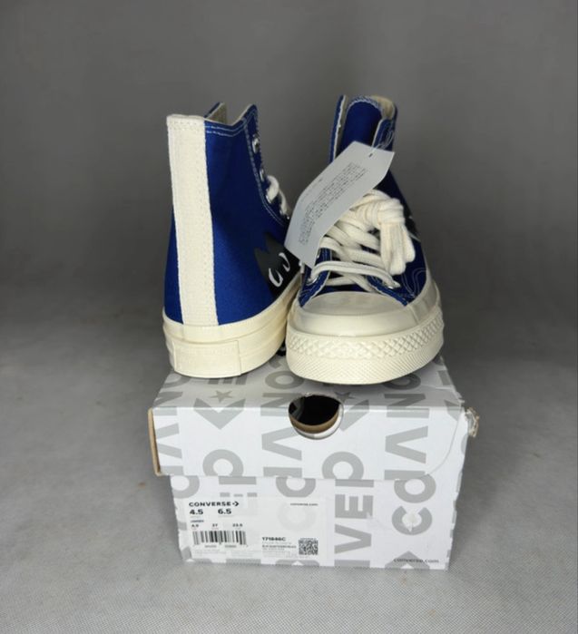 Buty Sportowe Trampki Converse Chuck Taylor 70 CDG Niebieskie 37 vinta