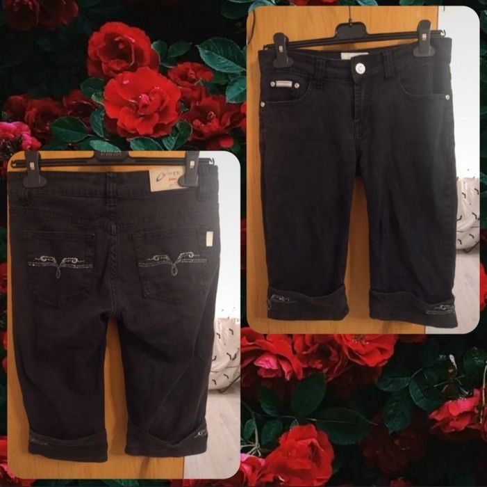 zestaw czaenych ubrań goth emo alternative M