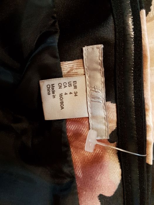 Sukienka koktajlowa H&M r. 34 NOWA
