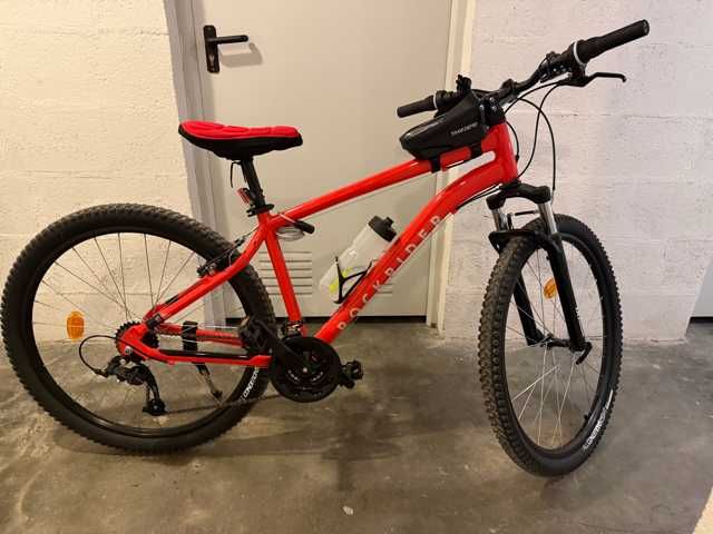 Bicicleta BTT de Passeio EXPL 50 Vermelho - 27,5 - L