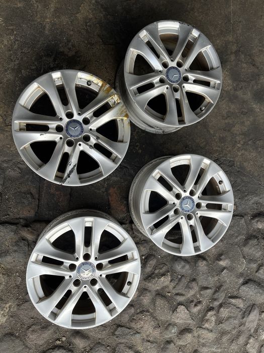 Mercedes W204 C Alufelgi Felgi BORBET 16 Cali 7J KPL