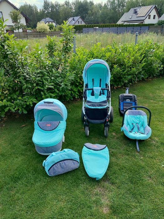 Wózek 3w1 babylux ISOFIX