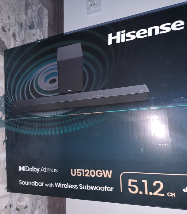 Soundbar HISENSE  U5120GW  WIFI Bluetooth 510W