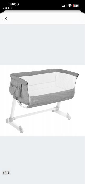 Łóżeczko dostawka Lionelo Theo