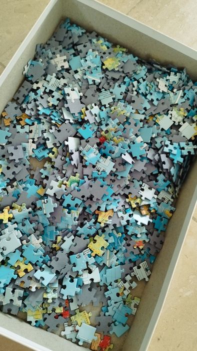 Puzzle 1000 szt mapa świata