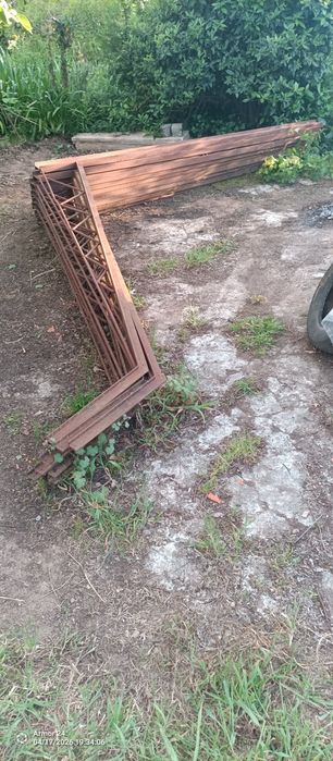 Esteios plantação suportes