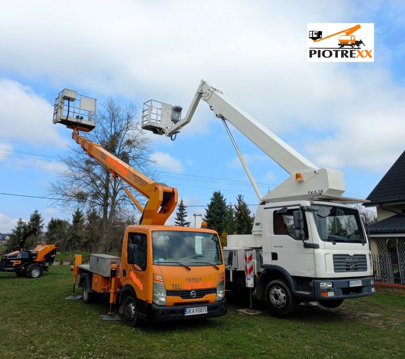 Podnośnik Koszowy / Podnośniki / Wynajem / Zwyżka / Wysięgnik