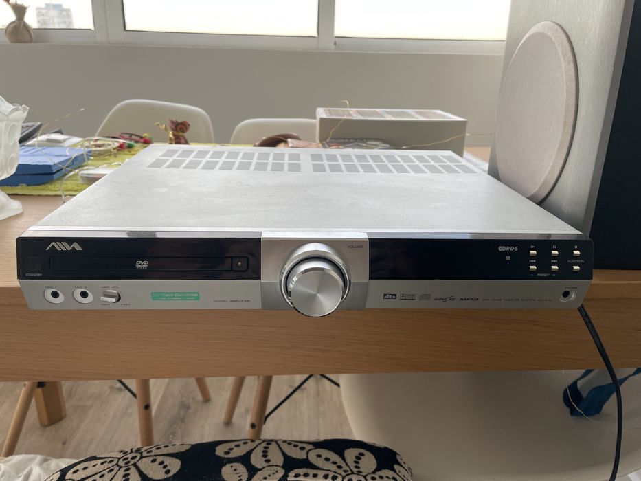 Para desocupar! Sistema Surround 5.1 Aiwa