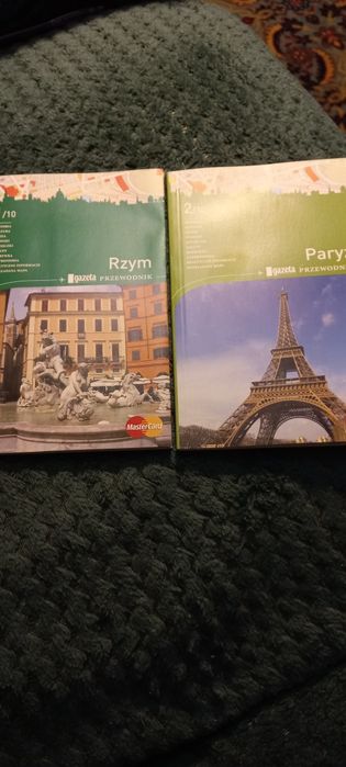 Przewodniki po miastach Europy 8 sztuk