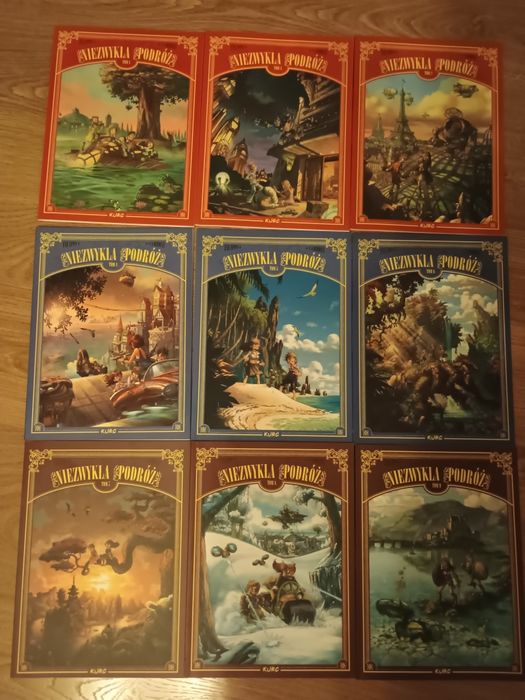 Niezwykła podróż tomy 1-9
Ilustrator: Silvio Camboni
Wydawca: