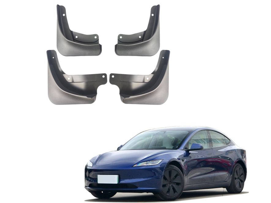 Tesla Model 3 2017- рр. Бризковики Premium (2023+, 4 шт)