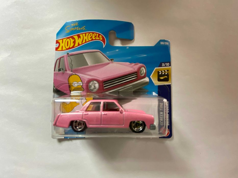 Hot wheels The Simpsons Family Car/Voiture Familiale